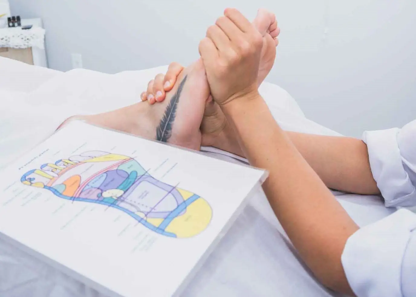 Massagem reflexologia